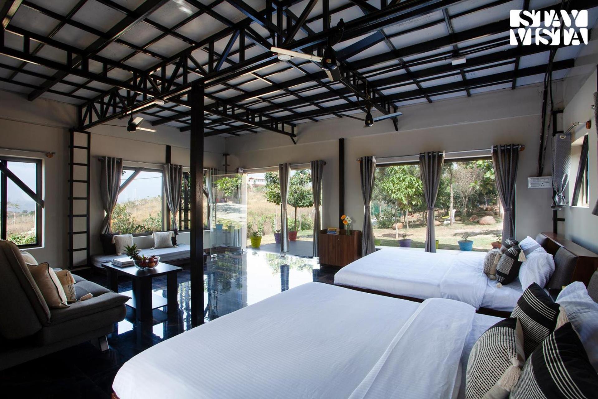 Stayvista At Hillside Harmony Pvt Pool & Free Breakfast Bangalore Esterno foto