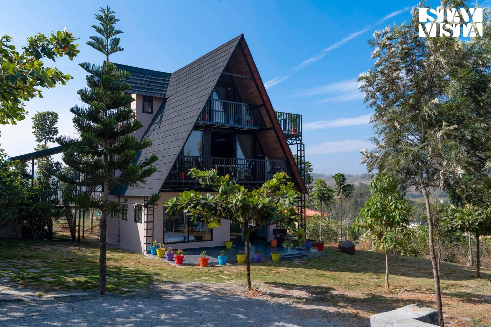Stayvista At Hillside Harmony Pvt Pool & Free Breakfast Bangalore Esterno foto